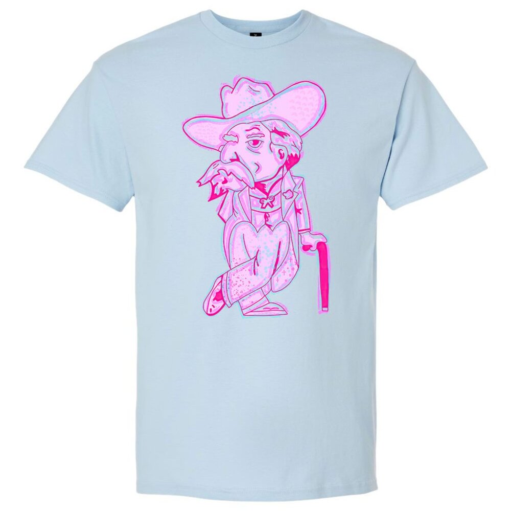 Ole Miss Neon Col Reb Tshirt